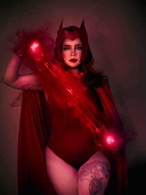 Scarlet Witch Cosplay By Me R Marvel