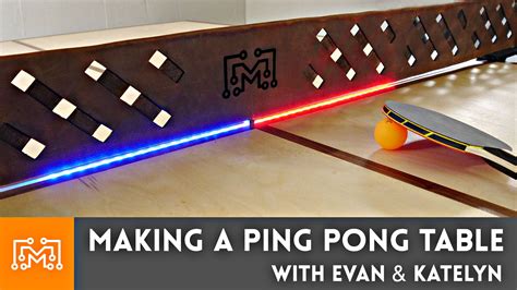 How To Make A Ping Pong Table I Like To Make Stuff