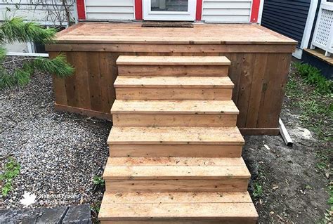 Pressure Treated Porch And Staircase Pressure Treated Decks Builder