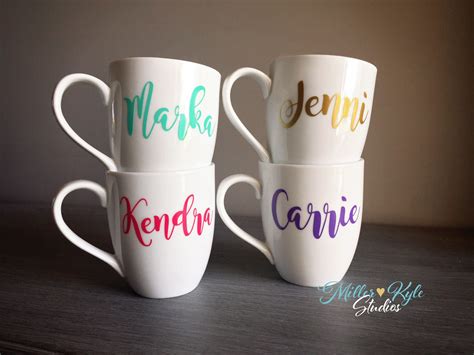 Personalized Name Coffee Mug Custom Coffee Mug First Name Etsy