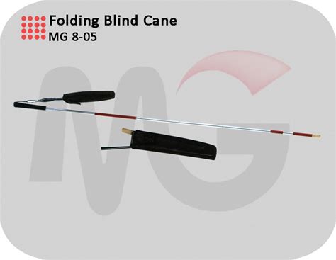 Folding Blind Cane Mg 8 05 Mg Medicals Pvt Ltd