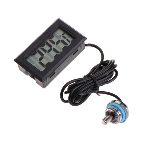 Digital Thermometer Temperature Meter Gauge With G14 Thread Probe