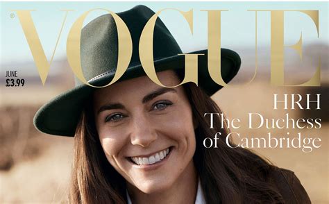Kate Middleton Takes Her First Magazine Cover For ‘britsh Vogue Kate