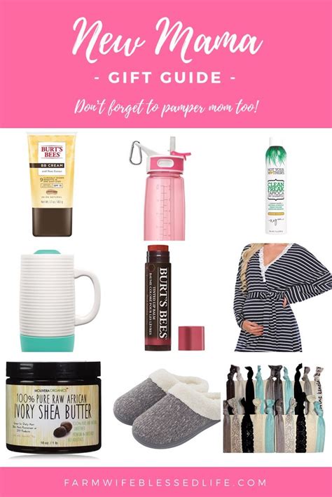 New Mom T Guide Dont Forget To Pamper Mama Too Ts For A New Mom Newmomts