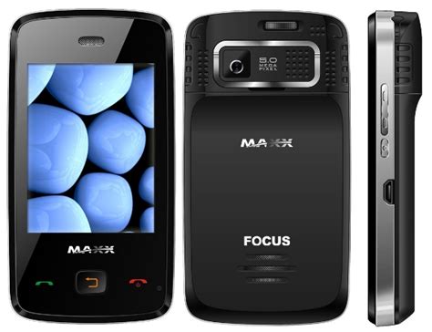 Maxx Mobiles Launches Dual Sim Touch Screen Projector Phone Maxx Focus