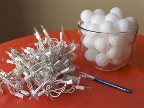 Fun Diy Ping Pong Ball Lights For Home Decor Shelterness