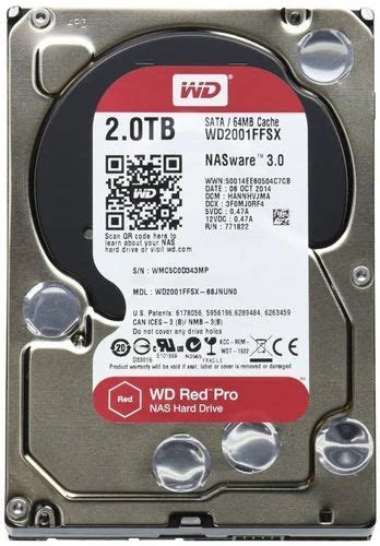 Western Digital Red Pro Wd2002ffsx 2 Tb Hard Drive At Best Price In Mumbai