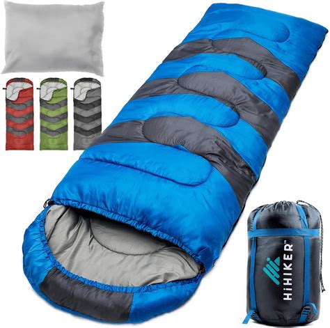Hihiker Lightweight Compact Compression Sleeping Bag For Adults