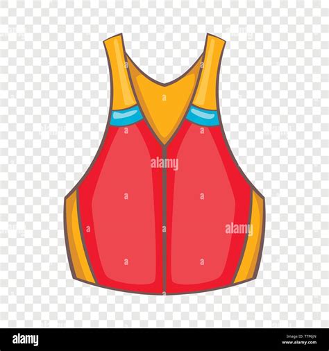 Life Vest Icon Cartoon Style Stock Vector Image And Art Alamy
