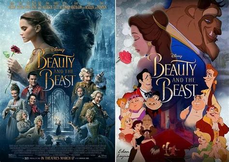 Nell minow, common sense media. Beauty and the Beast Then (1991) and Now (2017) (With ...