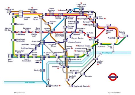 Map Of London Underground Stations