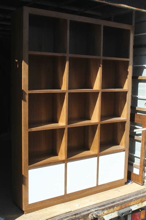 The different types of cube bookcase. Tassie oak cube bookcase-Australian made Local made ...