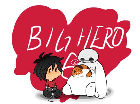 Hiro Baymax And Mochi Big Hero 6 Fan Art 39027232 Fanpop