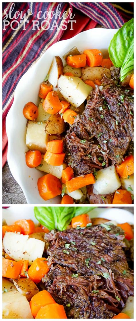 Cookin' on the coast shellman bluff, ga medium bge. Hearty Slow Cooker Pot Roast - The Love Nerds