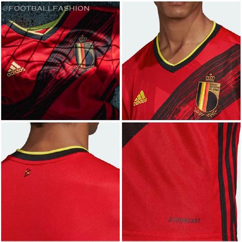 Belgium Euro 2020 Adidas Home Kit Football Fashion