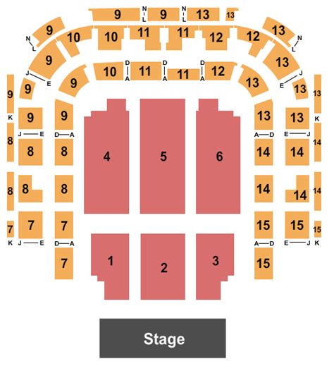 Bell Auditorium Seating Chart And Maps Augusta