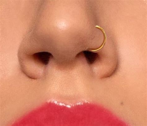 Fake Nose Ring A0 Etsy Fake Nose Rings Faux Nose Ring Nose Ring