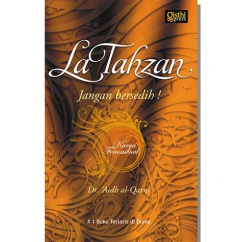 Gelisah hanya membuat pikiran tertekan. La Tahzan