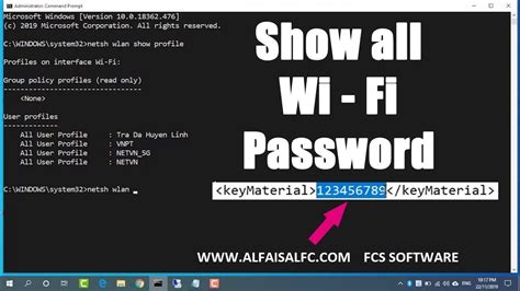 Cmd Find All Wi Fi Passwords With Only 1 Command Windows 10 11