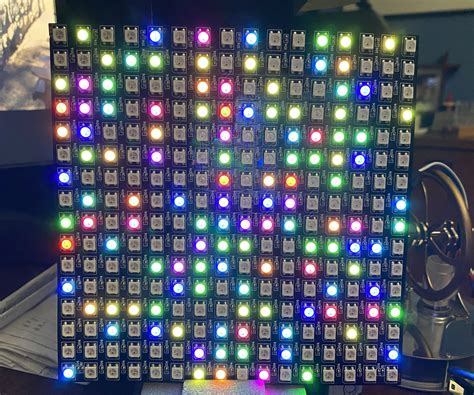 16x16 Rgb Led Panel Arduino Projects 5 Steps With Pictures