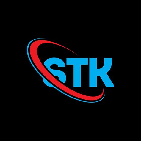 Logotipo De Stk Letra Estándar Diseño De Logotipo De Letra Stk