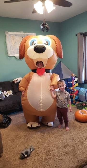 Inflatable Adult Dog Costume Ubicaciondepersonascdmxgobmx