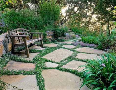 Flagstone Patio Ideas 57 Backyard Landscaping Patio Stones Patio Garden