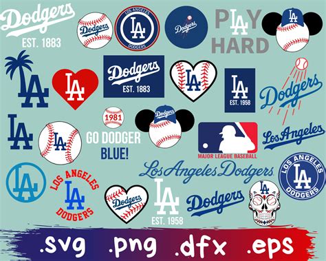 ClipartShop, Los Angeles Dodgers, Los Angeles Dodgers svg, Los Angeles Dodgers logo, Los Angeles ...