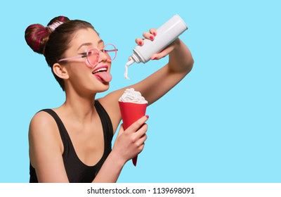 Sexy Whipped Cream Stock Photos Images Photography Shutterstock