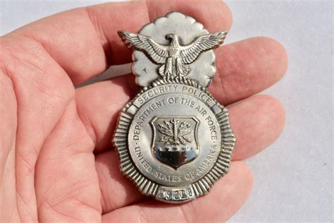 Pin On Us Air Force Air And Security Police Badges