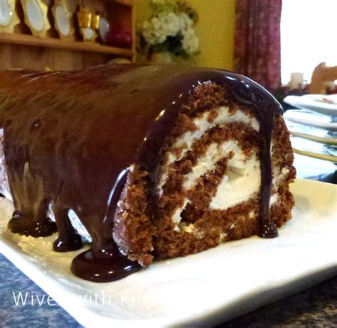 Chocolate Cream Roll Wives With Knives Recipe Desserts Baking