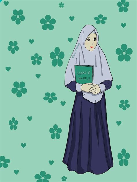 Gambar Kartun Muslimah Koleksi Gambar Hd