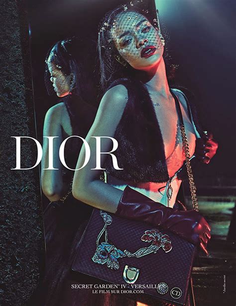 Rihanna Flawless For Dior Secret Garden 2015 The Enchanted Boudoir