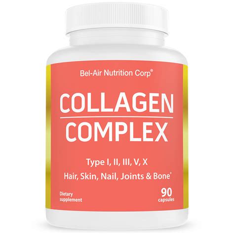collagen supplements, collagen Complex, collagen pill.- Longevity ...
