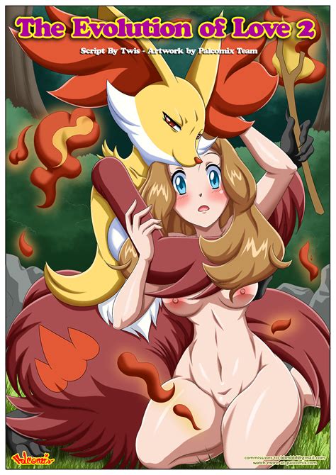 Rule 34 Breasts Canine Comic Delphox Duo Female Fox Furry Human