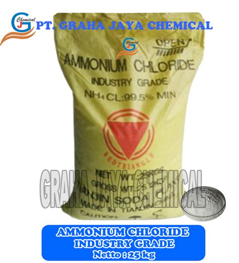 Ammonium Chloride 99.5% - Graha Jaya Pratama Kinerja