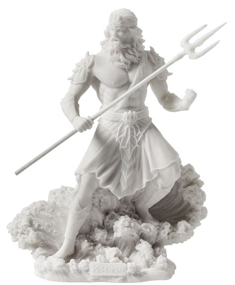 Poseidon Greek God Of The Sea With Trident Statue Buy Online In South Africa At Desertcart