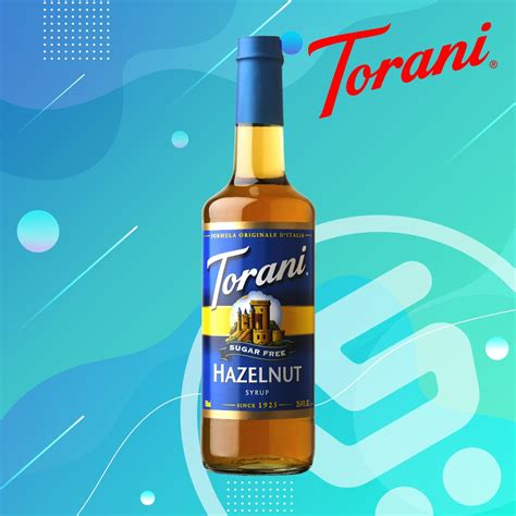Torani Sugar Free Hazelnut Syrup 750ml Shopee Philippines