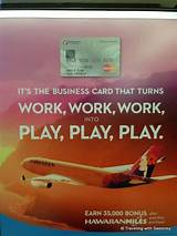 Hawaiian Airlines Business Credit Card Pictures