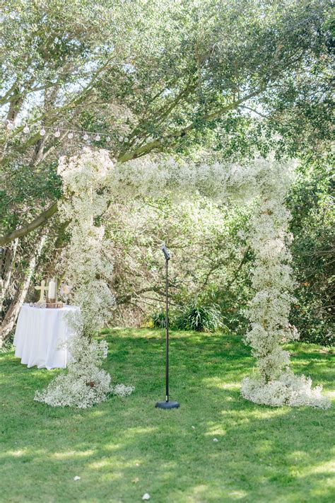 A White And Pink Wedding With Babys Breath For Days