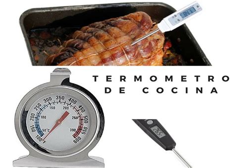 Nuestro termometro cocina digital kit contiene con 2 termometros cocina, uno es redondo y el otro es. Comprar Termómetro de Cocina para Horno, Líquidos y Cocinar
