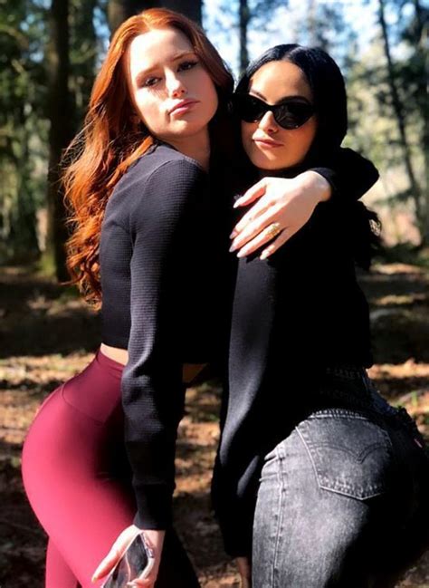 WYR See Madeline Petsch Fuck Camila Mendes Ass With Strapon In The Forest Or Throat Fuck Her In