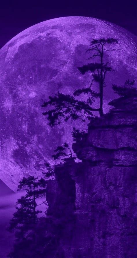 Purple Aesthetic Wallpaper Download Moonaz