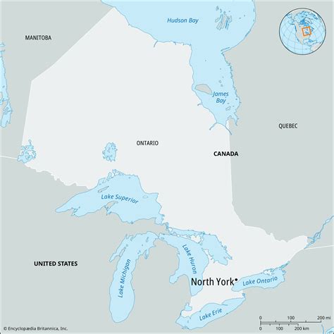 North York Ontario Canada Map And History Britannica
