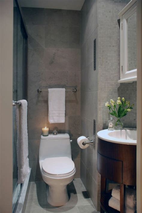 You could forego walls and instead zone the two areas by changing up the. Kleines Bad Ideen - 57 wunderschöne Vorschläge - Archzine.net