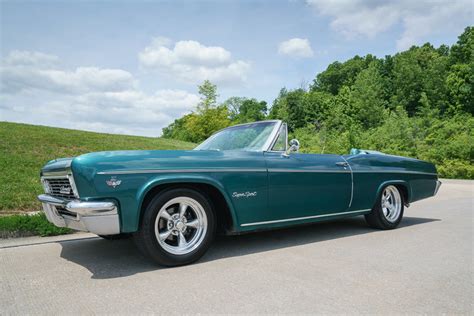 Tropical Turquoise 1966 Chevrolet Impala Ss For Sale Mcg Marketplace