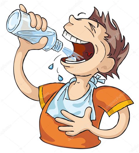 Thirsty — Stock Vector © Mammothis 8952730