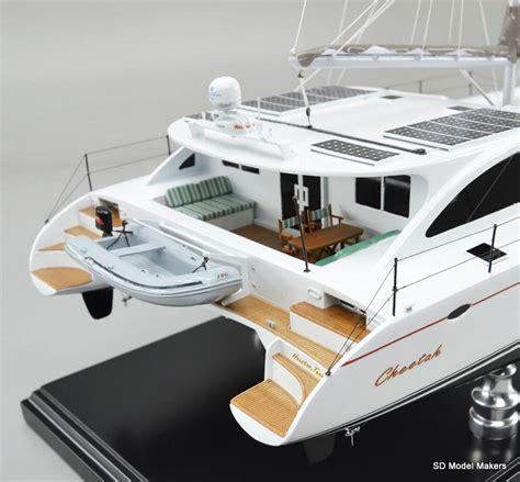 Sd Model Makers Custom Sailboat Models Catamaran 18 Inch Model