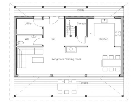 The benefits of buying house plans online. Small Open Concept House Plans Simple Floor Lrg About ...