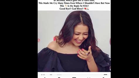 Neha Kakkar Himansh Kohli Breakup Message Neha Kakkar Crying After Breakup Youtube